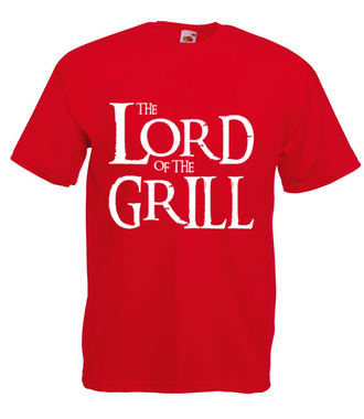 LordoftheGrill - Koszulka z nadrukiem - Grill - Męska
