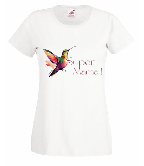 Super mama koszulka z nadrukiem dla mamy kobieta jipi pl 2022 58
