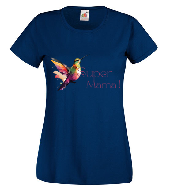 Super mama koszulka z nadrukiem dla mamy kobieta jipi pl 2022 62