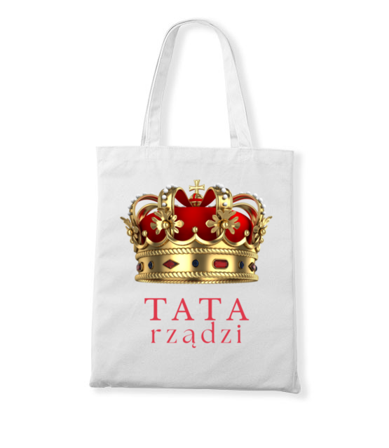 Krol tata jest tyko jeden torba z nadrukiem dla taty gadzety jipi pl 2044 161