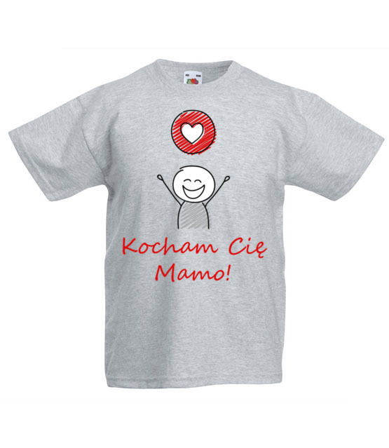 Bo ja kocham cie mamo koszulka z nadrukiem dla mamy dziecko jipi pl 509 87