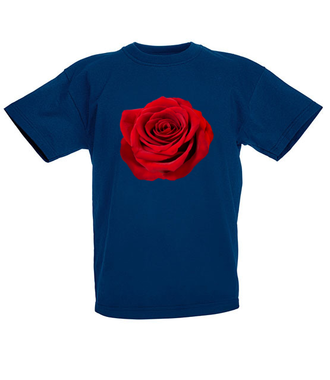 czerwona róża  - Koszulka z nadrukiem - NOWOŚCI - Dziecięca