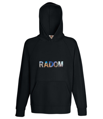 radom w obiektywie - Bluza z nadrukiem - NOWOŚCI - Męska z kapturem