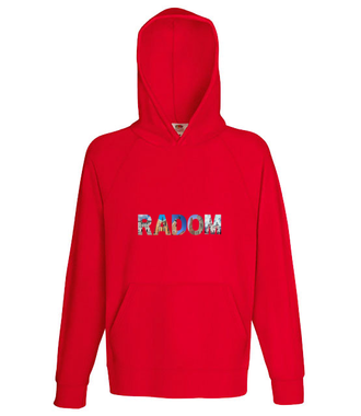 radom w obiektywie - Bluza z nadrukiem - NOWOŚCI - Męska z kapturem
