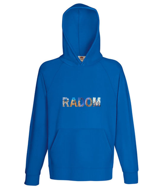 radom w obiektywie - Bluza z nadrukiem - NOWOŚCI - Męska z kapturem
