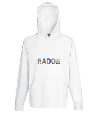 radom w obiektywie - Bluza z nadrukiem - NOWOŚCI - Męska z kapturem