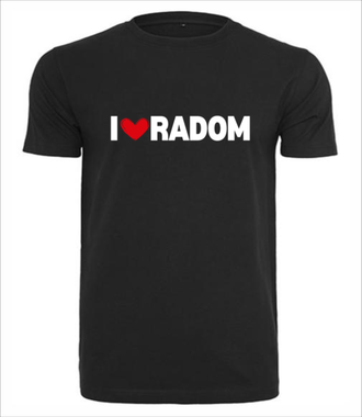 I Love Radom - Koszulka z nadrukiem - NOWOŚCI - Męska