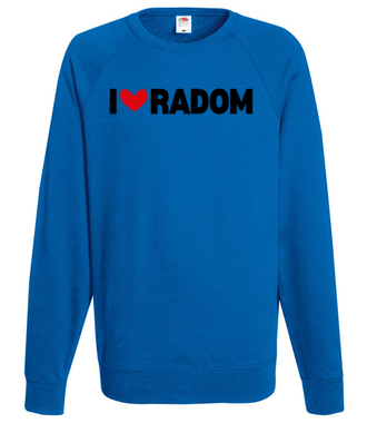 I Love Radom - Bluza z nadrukiem - NOWOŚCI - Męska