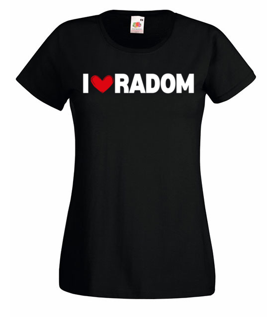 I love radom koszulka z nadrukiem nowosci kobieta jipi pl 2076 59