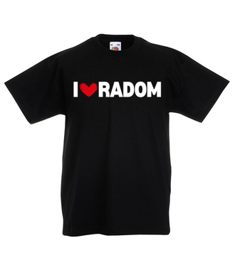 I Love Radom - Koszulka z nadrukiem - NOWOŚCI - Dziecięca