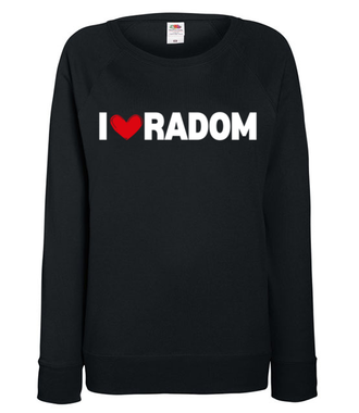 I Love Radom - Bluza z nadrukiem - NOWOŚCI - Damska