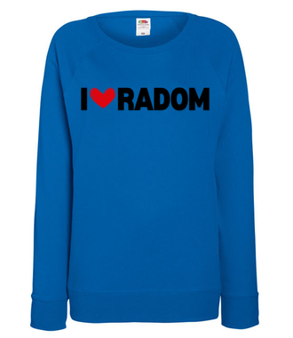 I Love Radom - Bluza z nadrukiem - NOWOŚCI - Damska