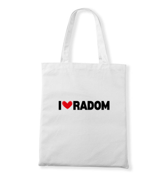 I Love Radom - Torba z nadrukiem - NOWOŚCI - Gadżety