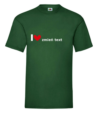 I Love... - Koszulka z nadrukiem - NOWOŚCI - Męska
