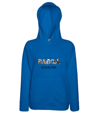 BABCIA ZA ZDJĘĆ - Bluza z nadrukiem - Dla Babci - Damska z kapturem