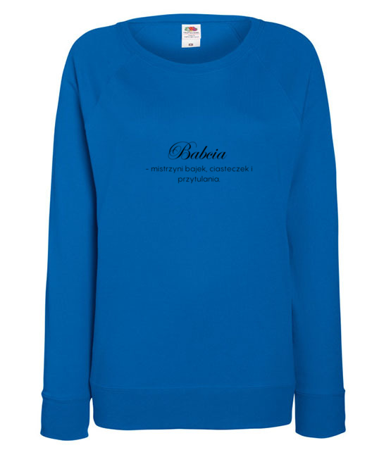 Babcia z charakterem bluza z nadrukiem dla babci kobieta jipi pl 2085 117