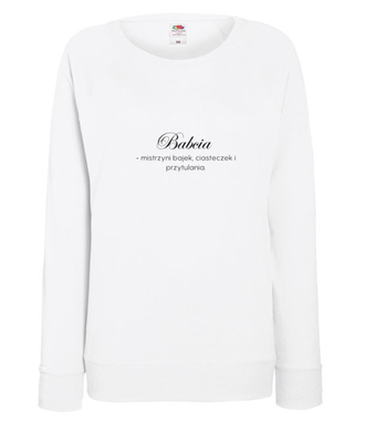 BABCIA Z CHARAKTEREM - Bluza z nadrukiem - Dla Babci - Damska