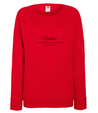 BABCIA Z CHARAKTEREM - Bluza z nadrukiem - Dla Babci - Damska
