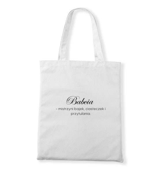 Babcia z charakterem torba z nadrukiem dla babci gadzety jipi pl 2085 161