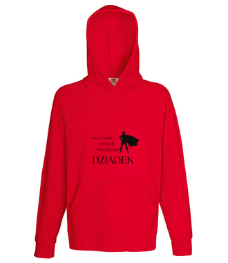 PO CO KOMU, JAK JEST DZIADEK - Bluza z nadrukiem - Dla Dziadka - Męska z kapturem