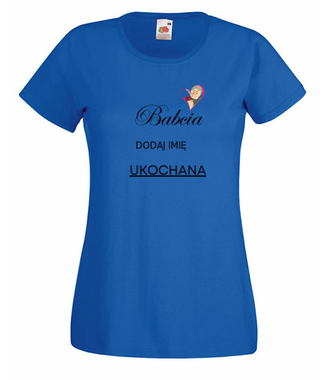 MOJA BABCIA UKOCHANA - Koszulka z nadrukiem - Dla Babci - Damska