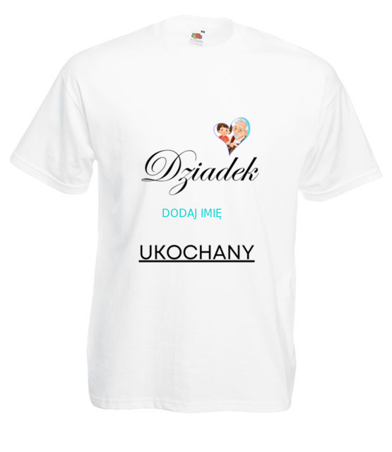 Moj dziadek ukochany koszulka z nadrukiem dla dziadka mezczyzna jipi pl 2090 2