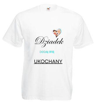 MÓJ DZIADEK UKOCHANY - Koszulka z nadrukiem - Dla Dziadka - Męska