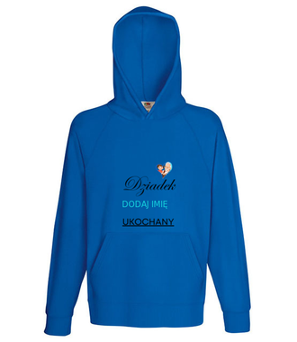 MÓJ DZIADEK UKOCHANY - Bluza z nadrukiem - Dla Dziadka - Męska z kapturem