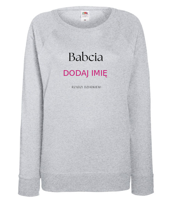 Babcia rzadzi bluza z nadrukiem dla babci kobieta jipi pl 2091 118