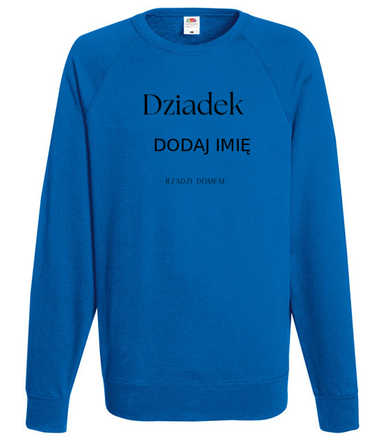 Dziadek rzadzi bluza z nadrukiem dla dziadka mezczyzna jipi pl 2092 109