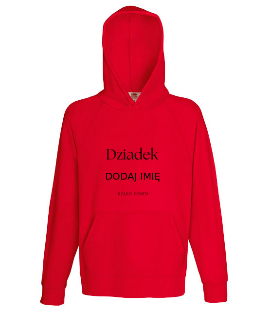 Dziadek rzadzi bluza z nadrukiem dla dziadka mezczyzna jipi pl 2092 136