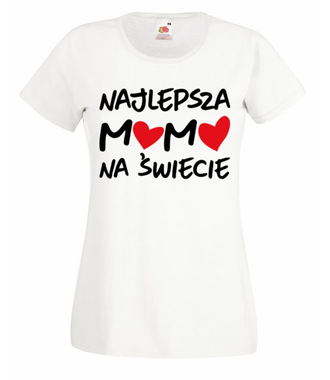 Najlepsza mama na świecie - Koszulka z nadrukiem - Dla mamy - Damska