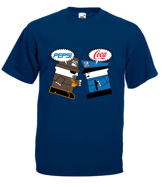 Pepsi pija lepsi koszulka z nadrukiem nasze podworko mezczyzna jipi pl 214 3