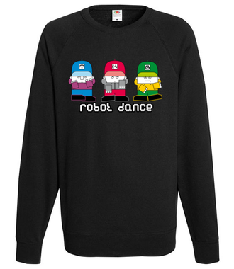 Taniec ludzi - robotów - Bluza z nadrukiem - Nasze podwórko - Męska