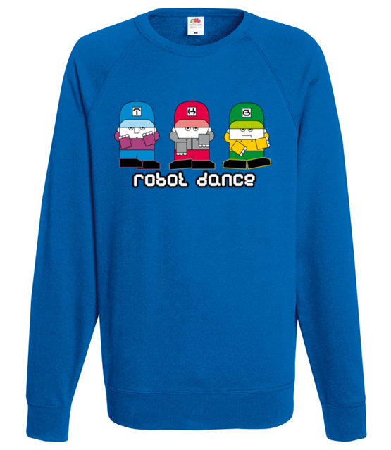 Taniec ludzi robotow bluza z nadrukiem nasze podworko mezczyzna jipi pl 222 109