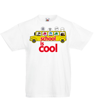 Szkoła to coś dla mnie - Koszulka z nadrukiem - Nasze podwórko - Dziecięca