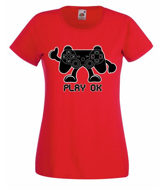 Moja ulubiona gra rderoba koszulka z nadrukiem dla gracza kobieta jipi pl 51 60