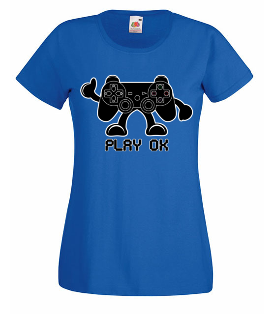 Moja ulubiona gra rderoba koszulka z nadrukiem dla gracza kobieta jipi pl 51 61