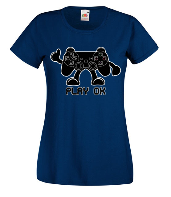 Moja ulubiona gra rderoba koszulka z nadrukiem dla gracza kobieta jipi pl 51 62