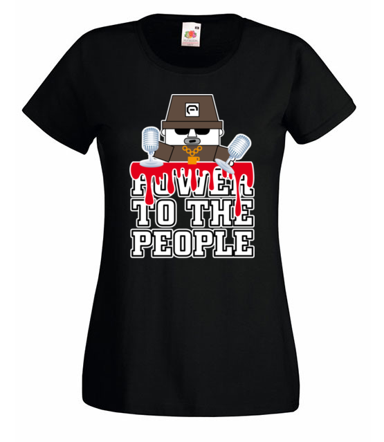 Sila ludu magia muzy koszulka z nadrukiem nasze podworko kobieta jipi pl 241 59