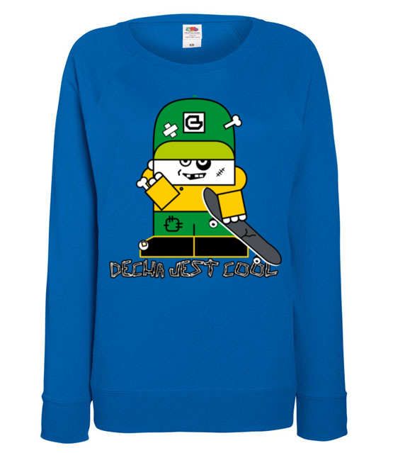 No bo decha jest cool bluza z nadrukiem nasze podworko kobieta jipi pl 243 117