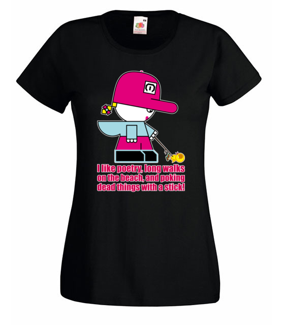 Bo ja wiele rzeczy lubie koszulka z nadrukiem nasze podworko kobieta jipi pl 253 59