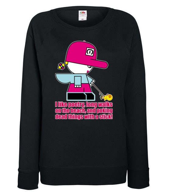 Bo ja wiele rzeczy lubie bluza z nadrukiem nasze podworko kobieta jipi pl 253 115