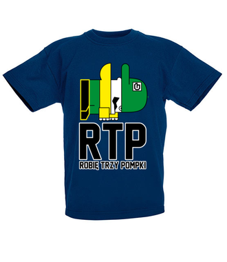 RTP - siłaczem jestem - Koszulka z nadrukiem - Nasze podwórko - Dziecięca