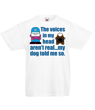 Głosy w mojej głowie - Koszulka z nadrukiem - Nasze podwórko - Dziecięca