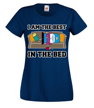 Najlepszy w łóżku - Koszulka z nadrukiem - Nasze podwórko - Damska