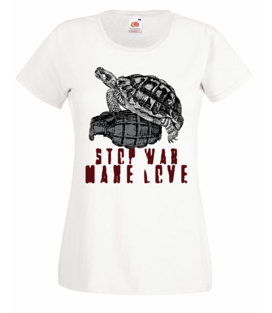 Stop wojnom czas na milosc koszulka z nadrukiem patriotyczne kobieta jipi pl 275 58