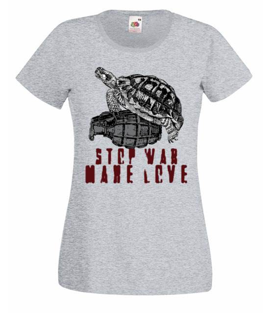 Stop wojnom czas na milosc koszulka z nadrukiem patriotyczne kobieta jipi pl 275 63