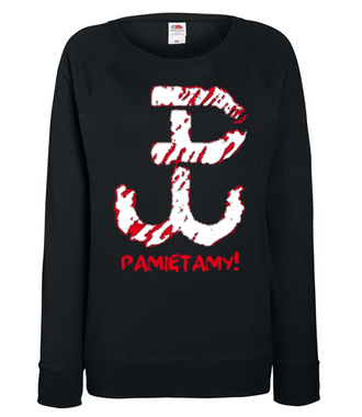 Polska walcząca – zawsze - Bluza z nadrukiem - Patriotyczne - Damska