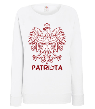 Patriota. To ja. - Bluza z nadrukiem - Patriotyczne - Damska